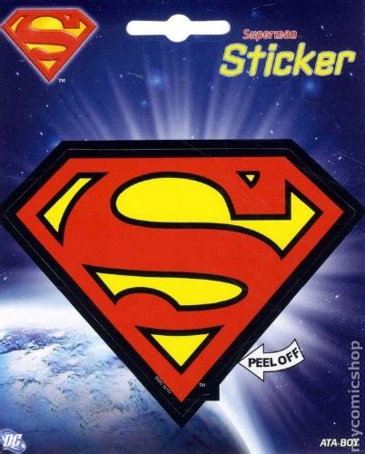 Superman Logo Sticker - Forbidden Planet