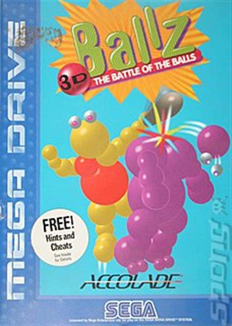 Ballz 3D The Battle Of The Balls Sega Megadrive