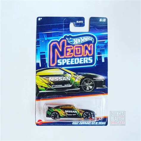 Jual Hot Wheels Neon Speeder Nissan GTR R Jakarta Timur Box Car Blazter Tokopedia