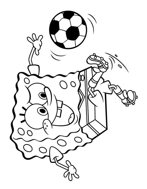 Spongebob Squarepants Coloring Pages