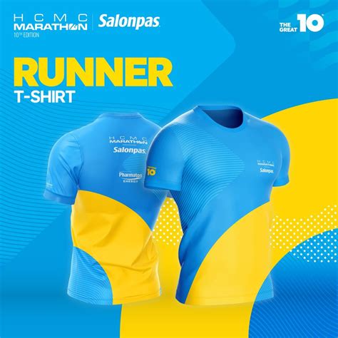 Runner T Shirt And Finisher T Shirt For Salonpas Hcmc Marathon Are