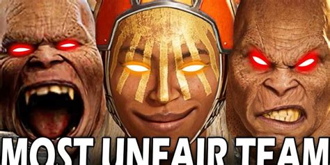 Trueunderdawggaming The Most Unfair Mortal Kombat Team Ever Made