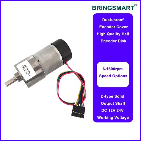 Bringsmart Jgb Gb Dc Gearmotor With Encoding Board V High