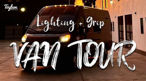 Carts Only Lighting And Grip Van Tour Youtube