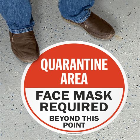 Quarantine Signs | Quarantine Area Safety Signs