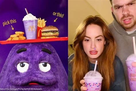 What Is The Grimace Shake Mcdonalds Milkshake Inspires Horror Film