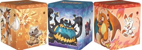 Pokemon Fighting Fire Darknss Stacking Tin Set 3 Potomac Distribution