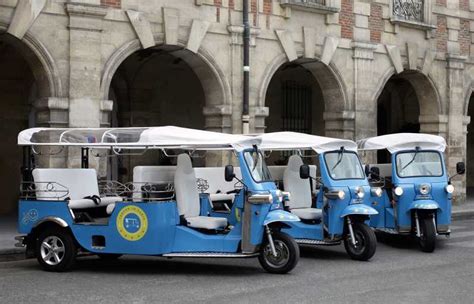 Paris Private City Highlights Tuk Tuk Tour With Pickup Getyourguide