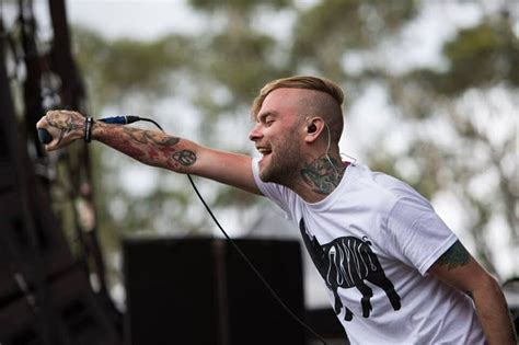 The Used At Warped Tour Australia Bert McCracken Quinn Allman Jeph