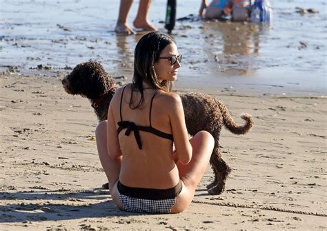 Jordana Brewster In A Bikini On The Beach In Santa Barbara 11 26 2022 CelebMafia