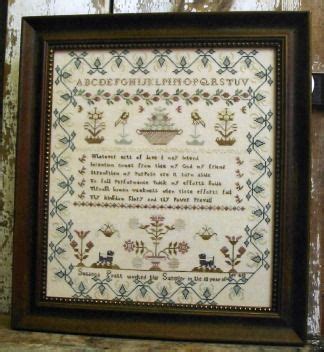 Susanna Pratt Reproduction Sampler Pineberry Lane Cross Stitch