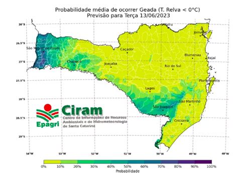 Supercombo meteorológico traz vento chuva frio e geada para SC