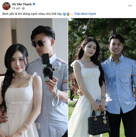 Vũ Văn Thanh khoe ảnh tình tứ cùng bạn gái hot girl kèm thông điệp đáng yêu