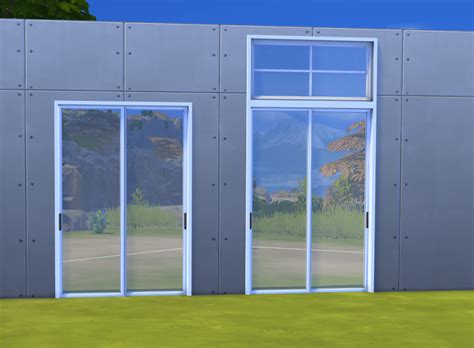 My Sims 4 Blog Sunset Sliding Doors By Minc78