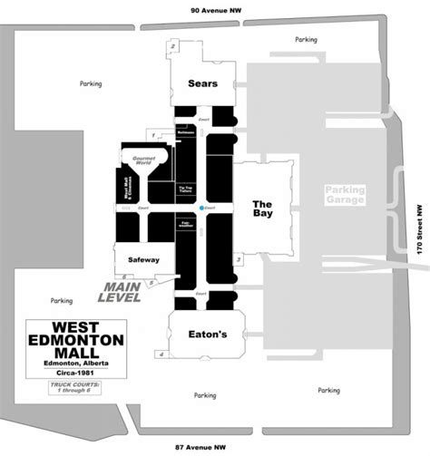 West Edmonton Mall | Renovations - Page 49 Pertaining To Printable West ...