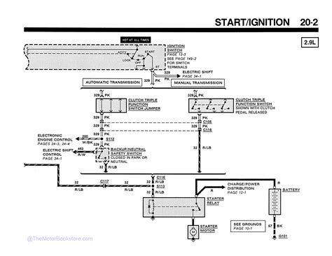 1990 Ford Ranger Bronco Ii Electrical Vacuum Manual