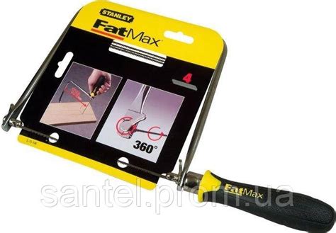 Купить Лобзик ручний STANLEY FatMax 16 см (0-15-106), цена 535 ₴ — Prom ...