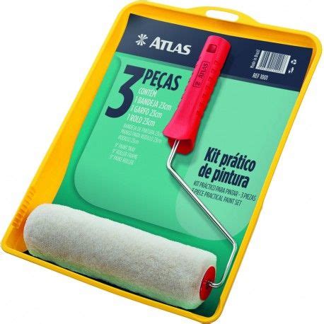 Kit Pintura Básico 3 Peças Atlas na Elos