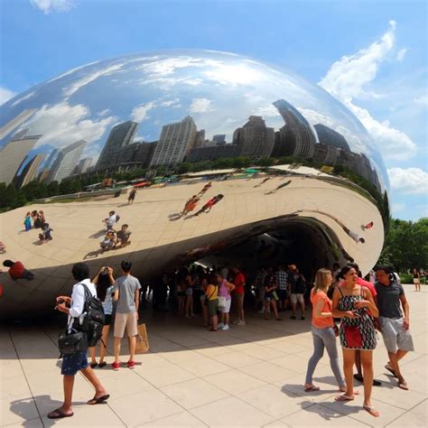 Cloud Gate, Chicago – Stock Editorial Photo © tupungato #81831198