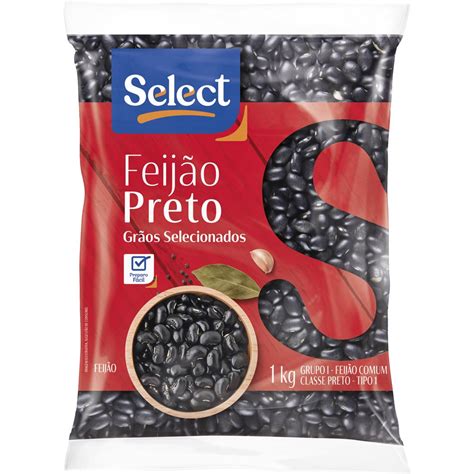 Feij O Preto Tipo Select Kg Tenda Atacado