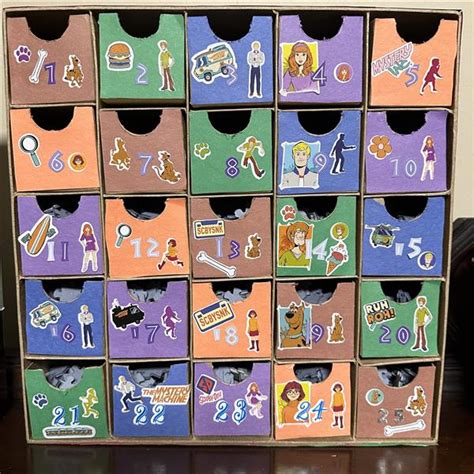 Scooby Doo Puzzle Advent Calendar Holiday T Baskets And Sets