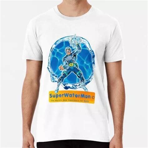 Remera Superwaterman Se Pone En El Logotipo Con Water Vortex MercadoLibre