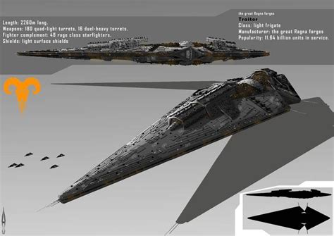 Traitor Class frigate Concept Art by chouderr on DeviantArt | Star wars ...