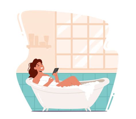 1 400 Phone In The Bath Tub Stock Illustrations Royalty Free Vector