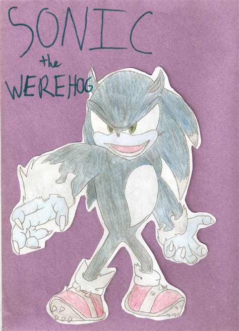 Sonic The Werehog By Alykatt98 On Deviantart