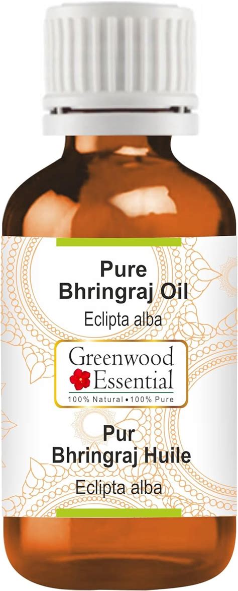 Greenwood Essential Pure Bhringraj Oil Eclipta Alba Ml Oz