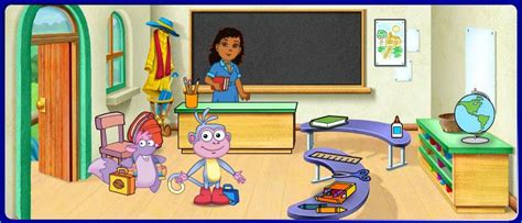 Dora: First Day at School - Games Educate Kids