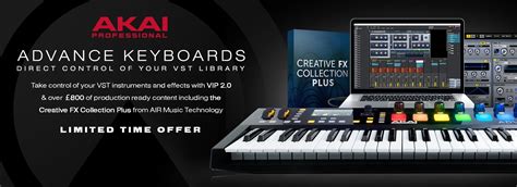 Akai Professional Advance keyboards get VIP 2.0 software