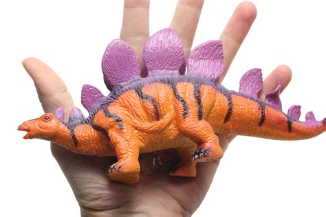 Orange Squishy Stretchy Large Dinosaur Toy Sensory Fidget