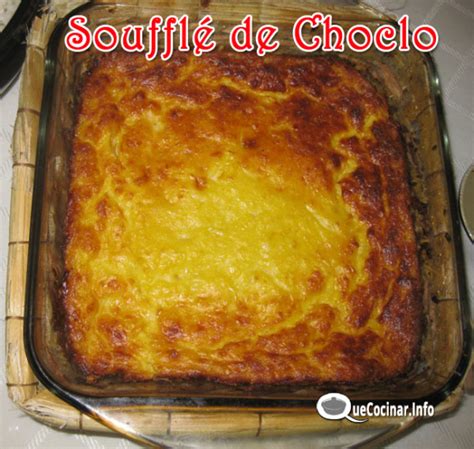 Soufflé de Choclo Que Cocinar