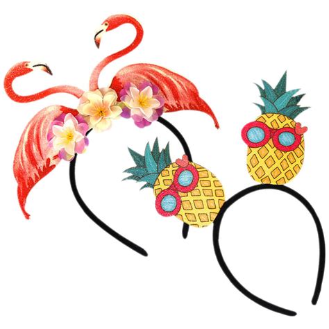 Cute Hawaiian Tropical Headbands Perfect For Summer Fun Pcs Ebay