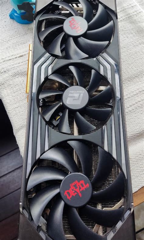 Rx6900xt Powercolor Red Devil Amd Radeon Rx 6900xt 16gb Ddr6 Overclock