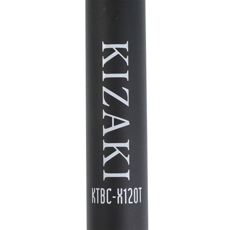 キザキ（kizaki）（メンズ）トレッキングポール 登山 トレッキング T3段ステッキ120 Ktbc X120t Blk ストック