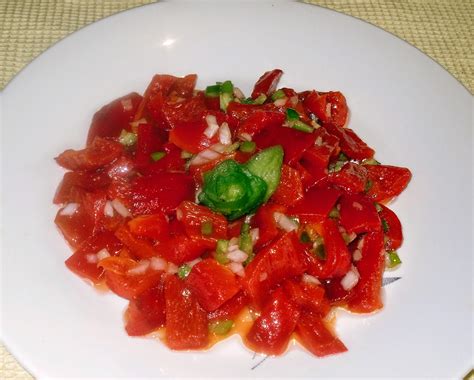 Recetas De Mi Madre Y Mias Ensalada De Pimientos