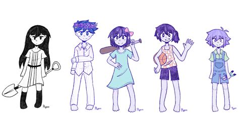 I drew headspace Omari characters for fun : r/OMORI