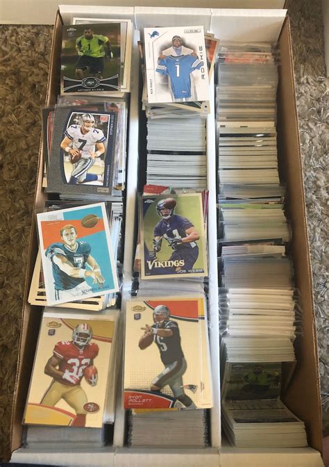 Lot of 50 NFL rookie cards | Etsy