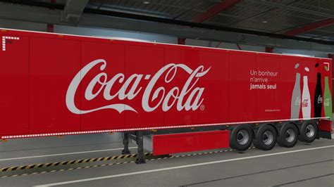 Trailer Coca Cola Scs Trailers Krone Ai For Euro Truck Simulator