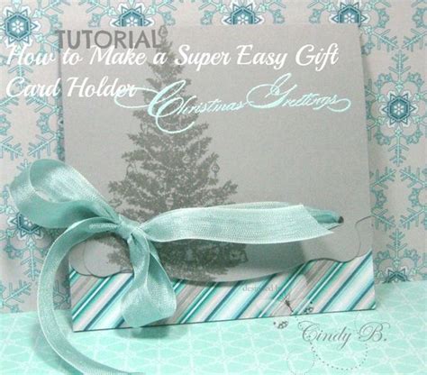 Stamps Paper And Ink Tutorial For The Pop N Cut Base Gift Card Holder