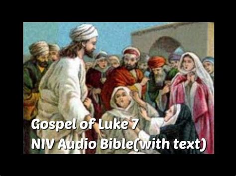 Luke Niv Audio Bible With Text Youtube