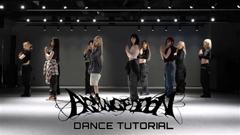 Armageddon Aespa Dance Tutorial Mirrored Slowed Youtube