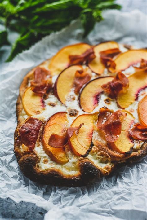 Peach And Prosciutto Pizza — Wanderings In My Kitchen Recipe