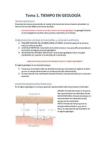 GEOLOGIA Tema 1 Apuntes EXAMEN Pdf