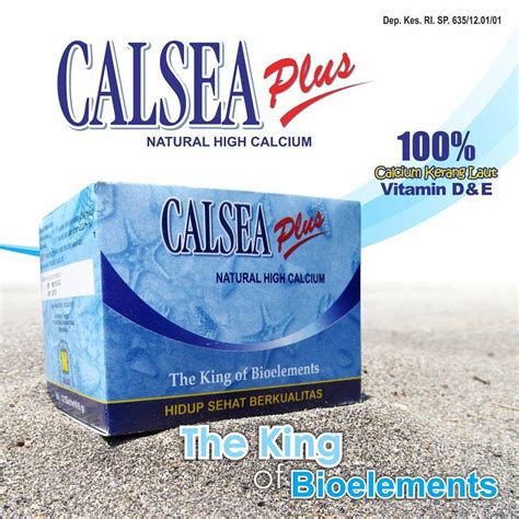 Calsea Plus Natural High Calcium Untuk Memenuhi Kebutuhan Kalsium