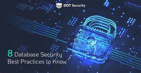 8 Database Security Best Practices to Know