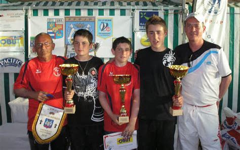 Pétanque Trois champions de Bretagne minimes Le Télégramme