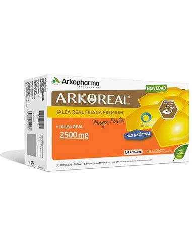 ARKOREAL JALEA REAL MEGA FORTE 20 AMPOLLAS MONODOSIS Online